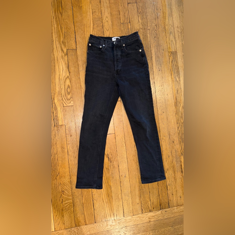 Agolde Riley Dark Grey Jeans size 24